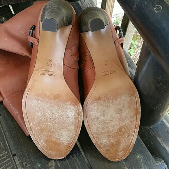 Isabella Fiore Pirate Leather Boot Tall 7.5 Medium - Picture 4 of 8